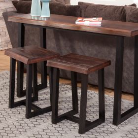 Jennings - Live Edge 3 Piece Counter Set - Brown