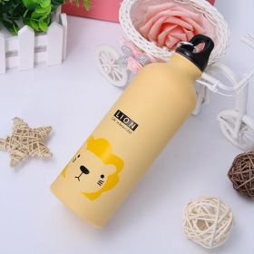 Bottle Lovely Animals Creative Gift Outdoor Portable Sports Cycling Camping Hiking Bicycle School Kids Water Bottle (Capacity: 500ml)